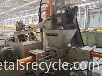 Y83L-250 Automatic Aluminum Shaving Chips Metal Briquetting Press